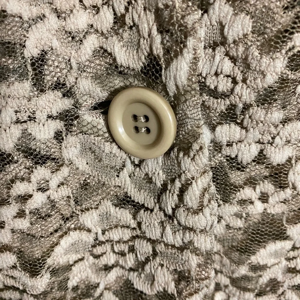 2 NWT/SAGA SHEER FLORAL EMBROIDERED CARDIGANS SIZES 2 & 3 - Picture 4 of 7